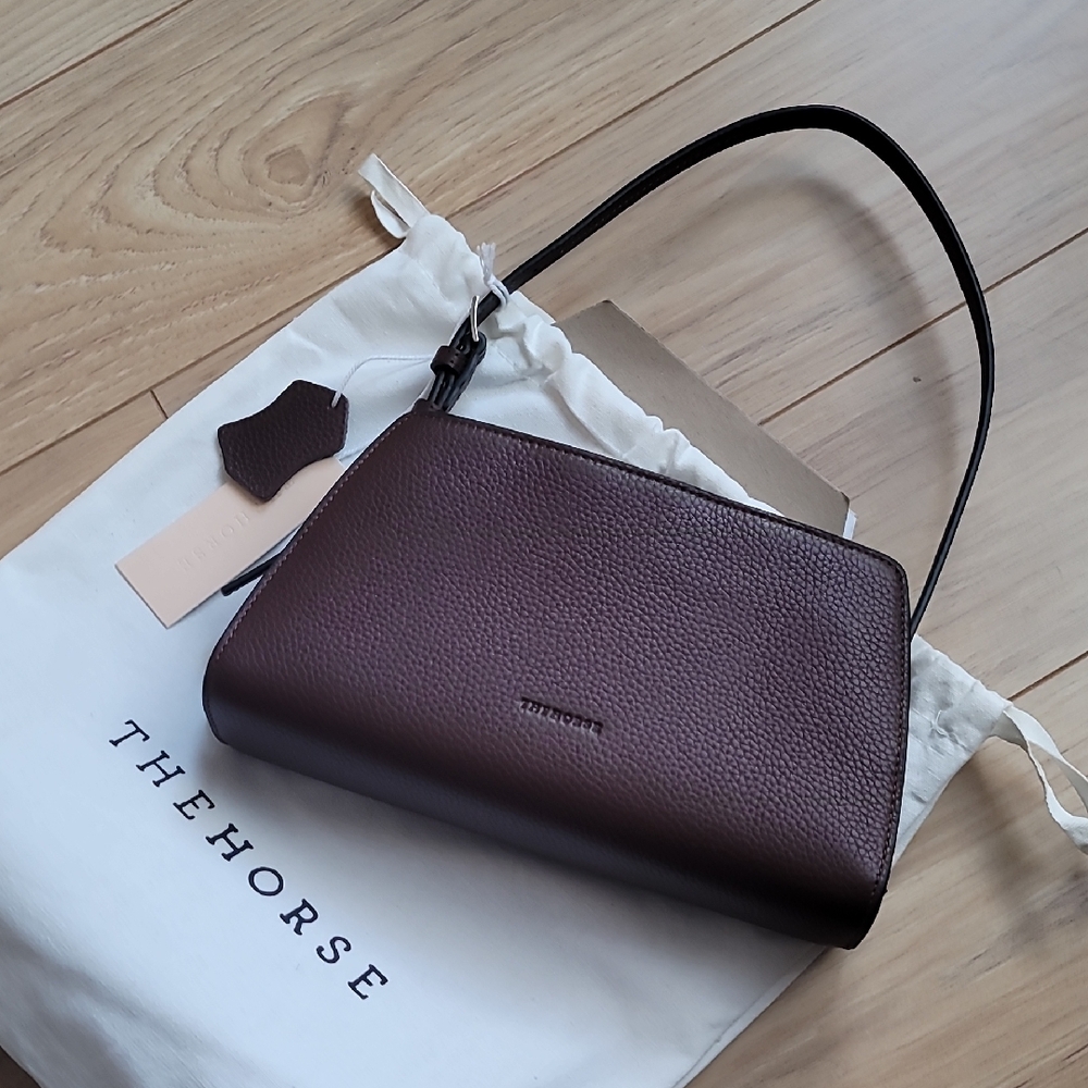 The Horse Dark Brown Leather Shoulder Bag
